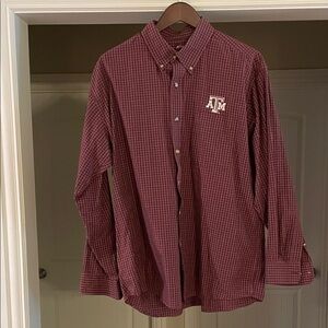 Men's Texas A&M Large button down.